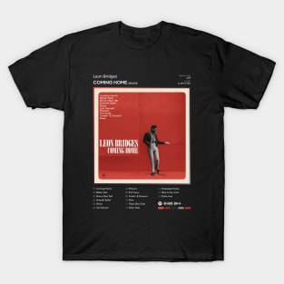 Leon Bridges - Coming Home Tracklist Album T-Shirt